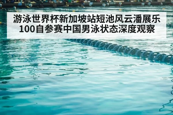 游泳世界杯新加坡站短池风云潘展乐100自参赛中国男泳状态深度观察